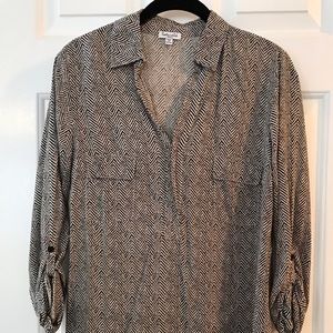 Splendid 3/4 length sleeve blouse